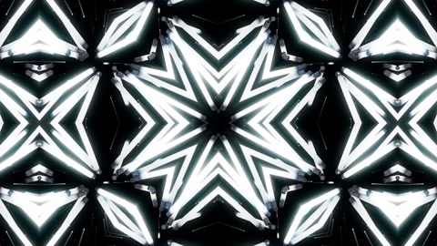 Flashing Light White Panel Looped Video Stock Footage 154349764