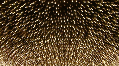 Flashing Lightbulb Canopy Stock Footage 23056713