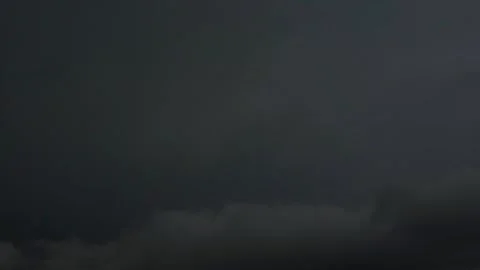 Flashing lightning in a dramatic sky Video stock 337996024