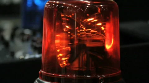 Flashing Lights 2 Stock Footage