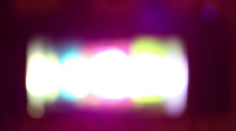 Flashing lights in blur Stock Footage 61077528