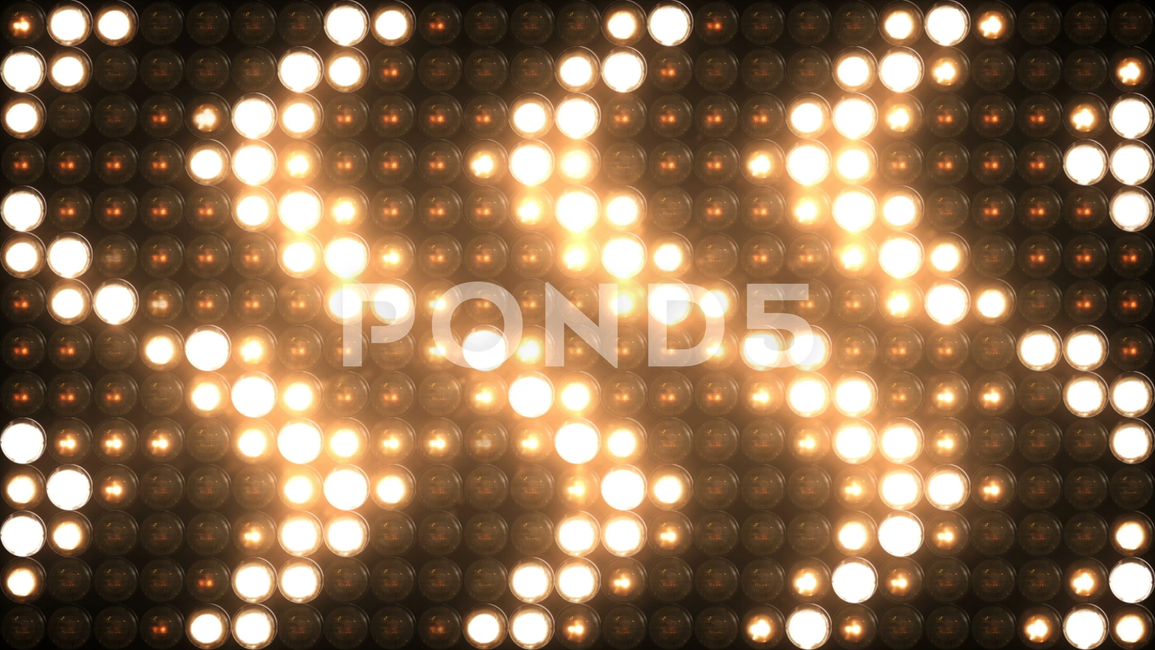 Flashing Lights Board 4K Animation VJ St... | Stock Video | Pond5