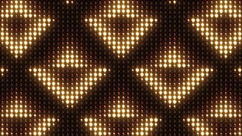 Flashing Lights Board 4K Loop LED Background Animation Blinking Lights Stock-Footage 243891164