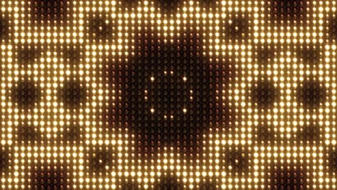 Flashing Lights Board 4K Loop LED Background Animation Blinking Lights Stock-Footage 243891257