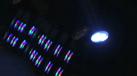 FLASHING LIGHTS Stock Footage 10735256