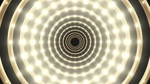 Flashing Lights in the Rings 01 Stock Footage 45187809