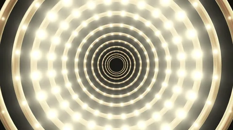 Flashing Lights in the Rings 02 Stock Footage 45187830