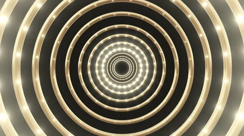 Flashing Lights in the Rings 04 Stock Footage 45187815