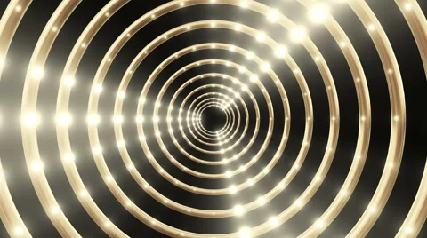Flashing Lights in the Rings 07 Stock Footage 45187835
