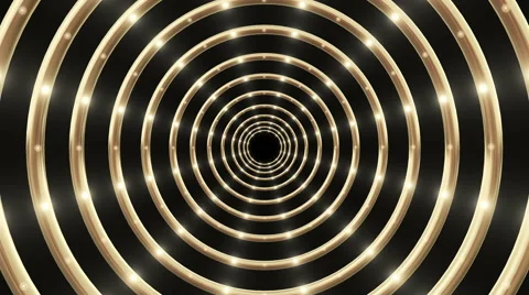 Flashing Lights in the Rings 09 Stock Footage 45187844
