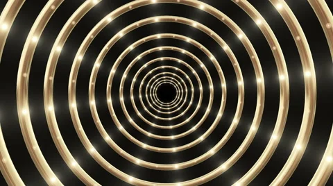 Flashing Lights in the Rings 10 Stock Footage 45187849