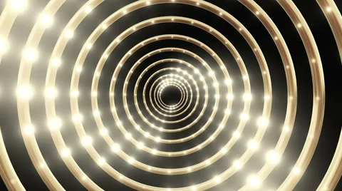 Flashing Lights in the Rings 12 Stock Footage 45187872