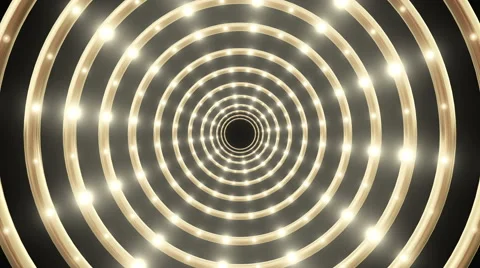 Flashing Lights in the Rings 14 Stock Footage 45187874