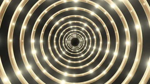 Flashing Lights in the Rings 18 Stock Footage 45188248