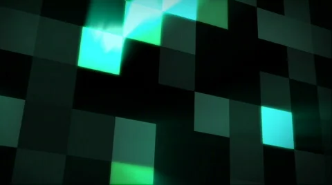 Flashing mosaic lightshow Stock Footage 492373