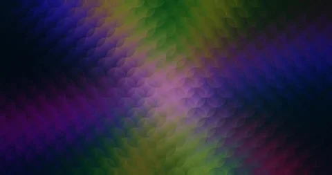 Flashing multi-colored blurry spots in the corrugated surface Stock Footage 264928443