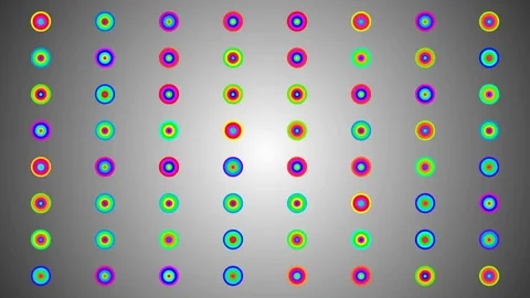Flashing multi-colored static points. seamless loop. Stock Footage 83421714