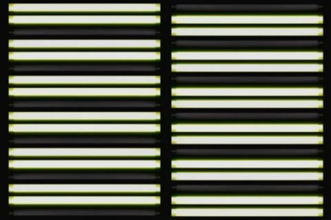  flashing neon strips video loop Stock Footage 516504