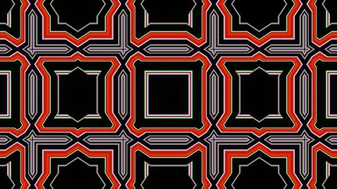 Flashing pattern bright multi-colored looped Stock-Footage 191966499