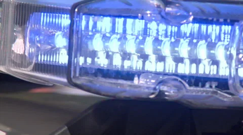 Flashing Police Sirens Video stock 33755541