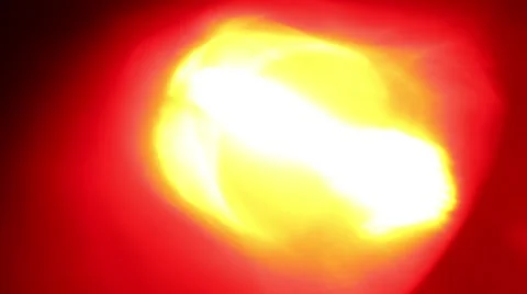 Flashing red LED emergency light at night Stock Footage 47262374