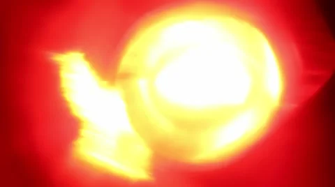 Flashing red LED emergency light at night Stock Footage 47262500