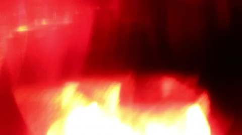 Flashing red LED light, extreme close-up Stock Footage 67327668