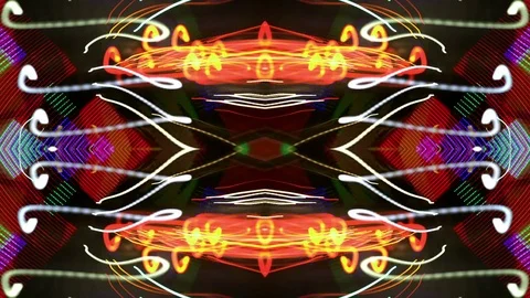 Flashing traffic light abstract Stock-Footage 82251142