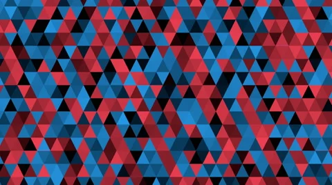 Flashing triangle background Stock Footage 50414304