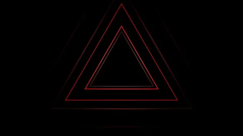 Flashing Triangles VJ Loop (4) Stock Footage 32423771