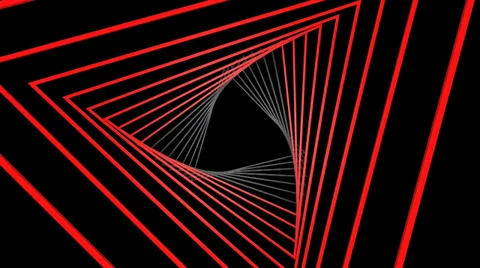 Flashing Triangles VJ Loop (5) Stock Footage 32423836