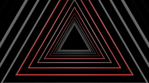 Flashing Triangles VJ Loop (7) Stock-Footage 32425372