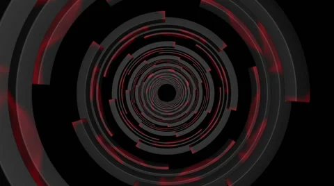 Flashing Tunnel. Seamless loop Stock Footage 56697059