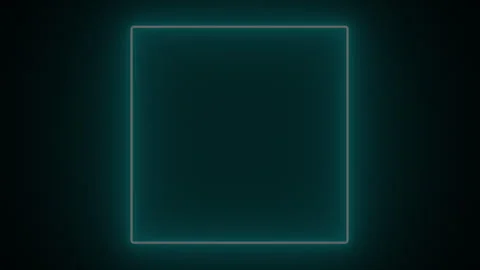 Flashing Wall Blinking Lights Flash Fractal Lights Board Star Loop Stock Footage 303928843