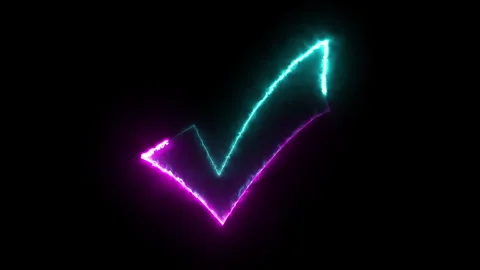 Flashing Wall Blinking Lights Flash Fractal Lights Board Star Loop Stock Footage 303928851