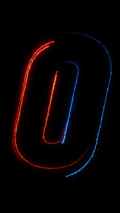 Flashing Wall Blinking Lights Flash Fractal Lights Board Star Loop Stock Footage 303928876