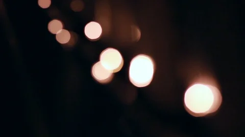 Flashing white lights defocused  Stock Footage 104308358