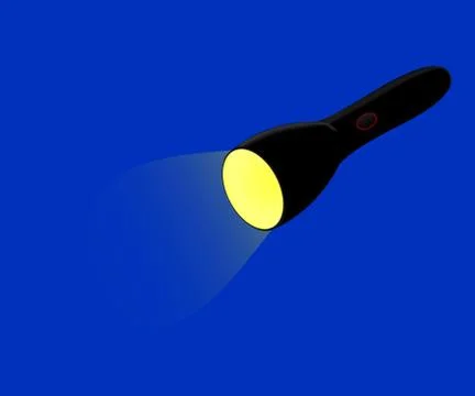 Flashlight 01 Stock Illustration