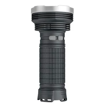 Flashlight 3d render Illustrazione stock