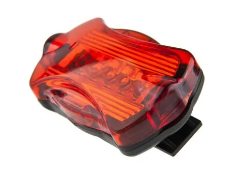 Flashlight for Bicycle Stock Photos