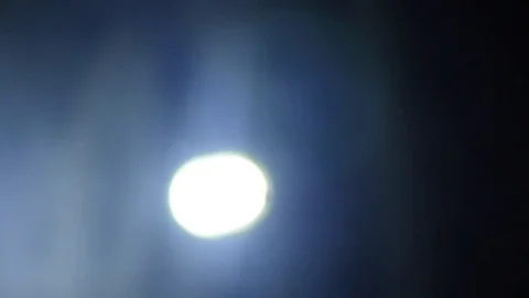 Flashlight on Creepy Abandoned House Window 動画素材 83064796