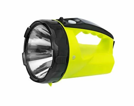 Flashlight cut out. Stock Photos