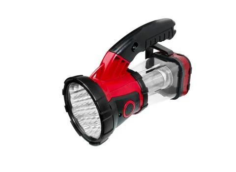 Flashlight cut out. Stock Photos