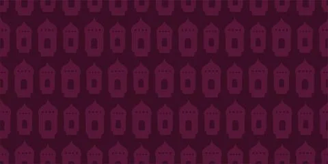 Flashlight. Fanu. Seamless pattern. Repeating ornament for Ramadan. イラスト素材