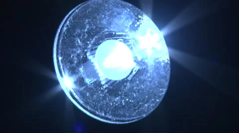 Flashlight Focus Pull and Pan Stock Footage 47491828