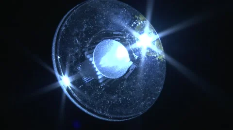 Flashlight Focus Pull Stock Footage 47491763