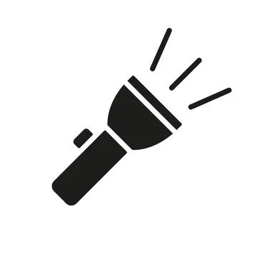 Flashlight icon vector design templates simple and modern Stock Illustration