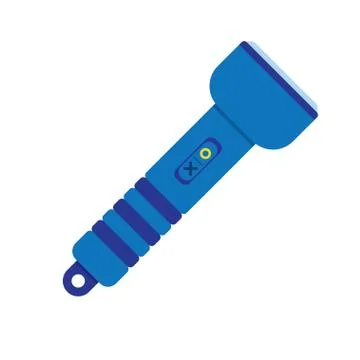 Flashlight icon vector illustration Stock Illustration