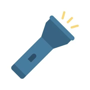 Flashlight icon vector image. Stock-Illustration