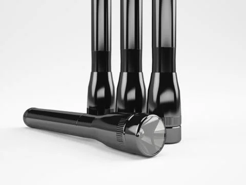 Flashlight Stock Illustration